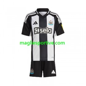 Completo Calcio Newcastle United Bambino Divisa Prima 2024-2025